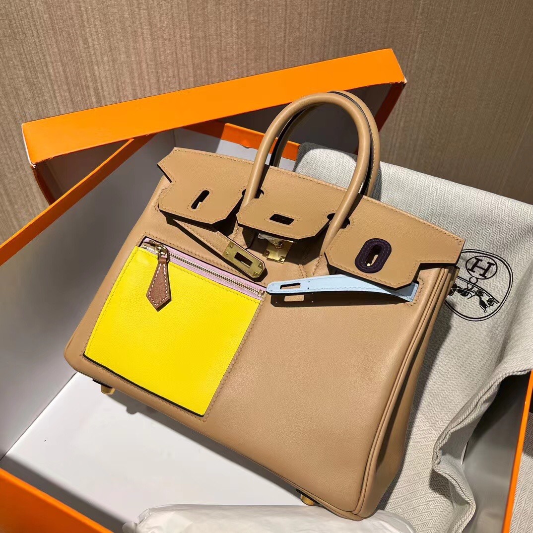 Hermes Birkin 30CM Swift Leather Handbag Brown 